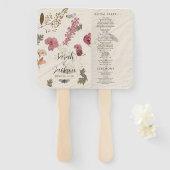 Prestige Blume Shabby Garden Chic Fächer (Vorne und Hinten)