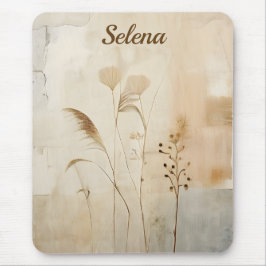 Prestige Blume und Gras Mousepad