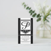 Prestige Business Card Visitenkarte (Stehend Vorderseite)