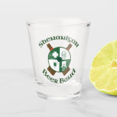 Prestige Coole shenanigan Bierband Viking Wappen Schnapsglas (Vorderseite)