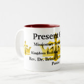 Prestige Glory Baptist Church Zweifarbige Tasse (Vorderseite Links)
