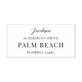 Prestige | Klassische Minimale Rücksendeadresse Permastempel (Design)