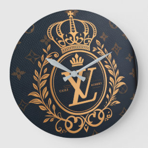 Prestige-Kugelschreiber – Royal Monogramm "N" in G Große Wanduhr