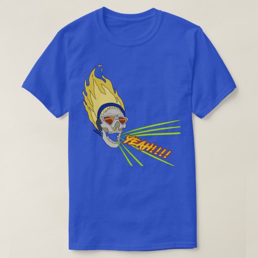 Prestige Mic Screaming Skull T-Shirt (Design vorne)