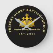 Prestige Runde Wanduhr (Vorderseite)