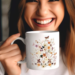 Prestige Wildblumen Botanischer Blumenbauernhof Kaffeetasse