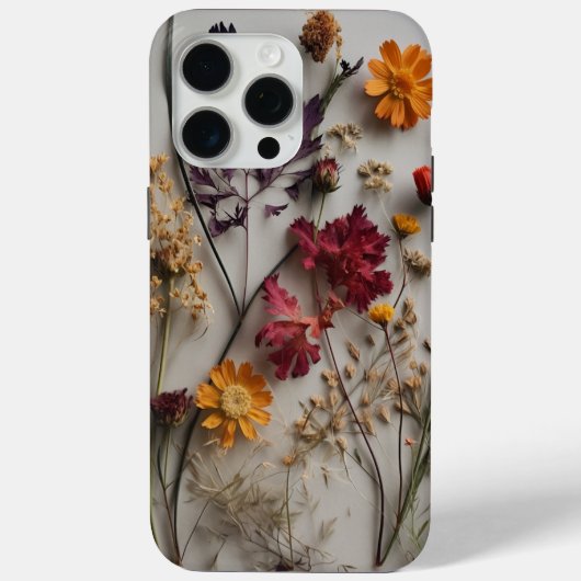 Prestige Wildblumen mit weißem Hintergrund Case-Mate iPhone Hülle (Rückseite)