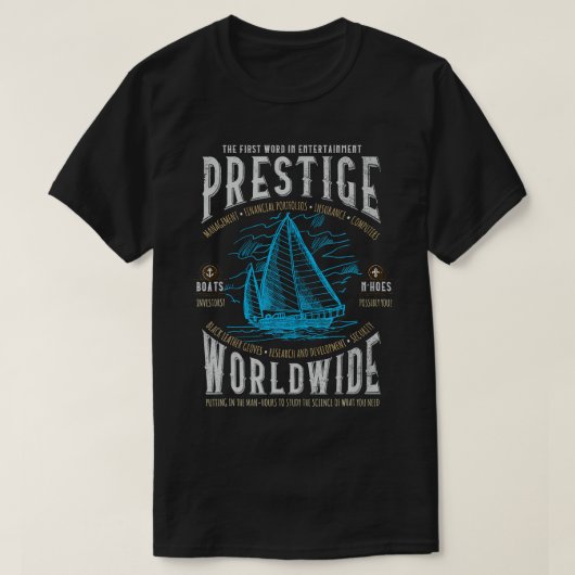 Prestige Worldwide Funny Step Brothers Boote T-Shirt (Design vorne)