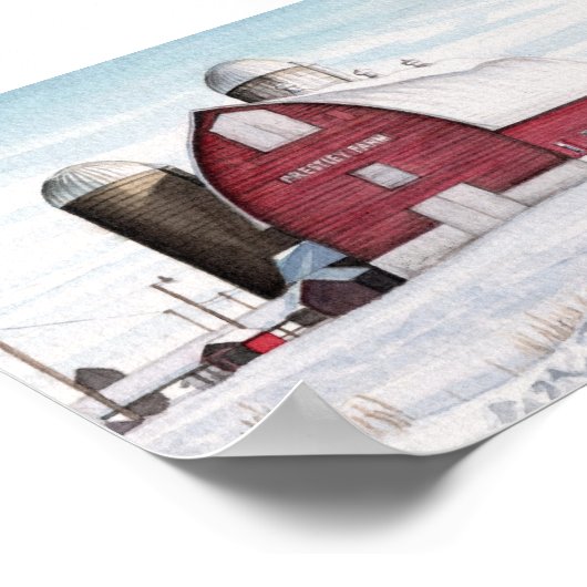 Prestley's Barn Poster (Ecke)