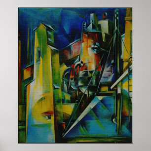 Preston Dickinson - Fabrik (modifiziert) Poster