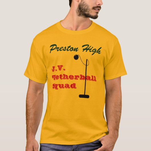 Preston hohes J.V. Tetherball Squad T-Shirt (Vorderseite)