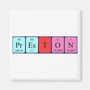 Preston Periodenmagnetmagnet Magnet
