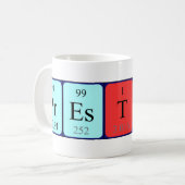 Preston Periodenname Tasse (Vorderseite Links)