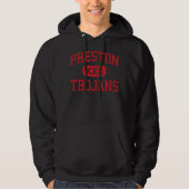 Preston - Trojan - Highschool - Preston Iowa Hoodie (Vorderseite)