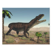 Prestosuchus dinosaur - 3D rendern Fotodruck (Vorne)