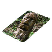 Prestwich Clough Toothy Tree Face Magnet (Linke Seite)