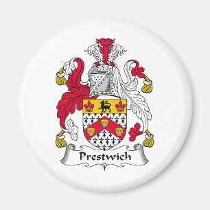 Prestwich-Familienwappen Magnet