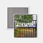 Prestwich Magnet (Vorderseite/Rückseite)