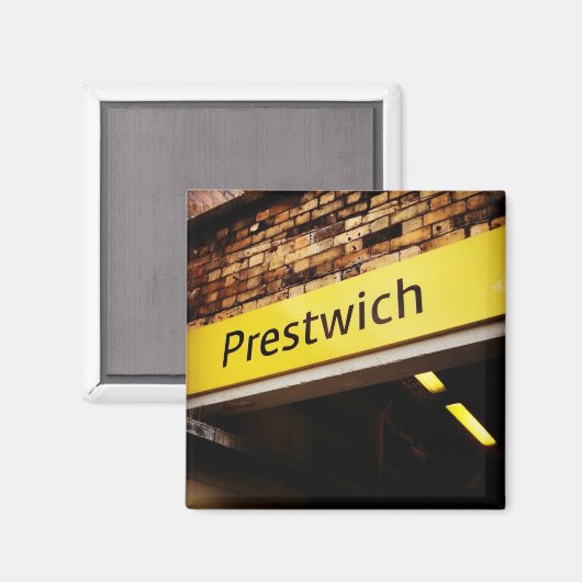 Prestwich Magnet (Vorderseite/Rückseite)