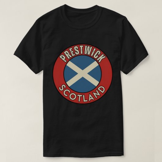 Prestwick, Schottland T-Shirt (Design vorne)