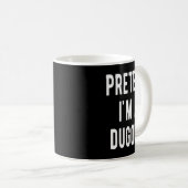 Pretend I Am A Dugong Costume Manatee Sea Animal H Kaffeetasse (VorderseiteRechts)