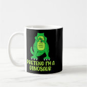 Pretend I’m A Dinosaur Costume Lazy Halloween  Kaffeetasse (Links)