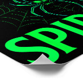 Pretend I’m A Sder Shirt, Funny Halloween Skeleton Poster (Ecke)