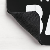 Pretend I'm A Bat Funny Lazy Easy Halloween Costum Mousepad (Ecke)