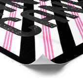 Pretend I'm A Candy Cane Christmas Pajama Hallowee Poster (Ecke)