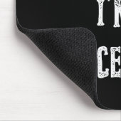 Pretend I'm A Cello Halloween Costume Couples Matc Mousepad (Ecke)