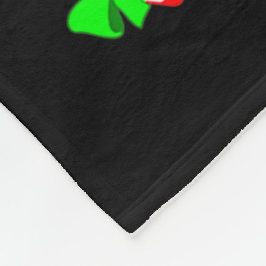 Pretend I'm A Christmas Tree Funny Christmas Costu Fleecedecke (Ecke)