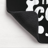 Pretend I'm A Cow Funny Halloween  Mousepad (Ecke)