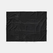 Pretend I'm A Crow Funny Halloween Costume Crow  Fleecedecke (Vorderseite (Horizontal))