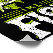 Pretend I'm A Fish B Funny Cute Lazy Halloween Cos Poster (Ecke)