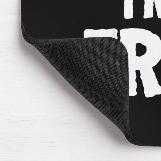 Pretend I'm A Frog Funny Halloween Costume Humor Mousepad (Ecke)