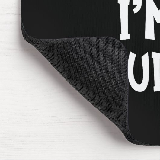 Pretend I'm A Fruit Bat Matching Costume Lazy Easy Mousepad (Ecke)