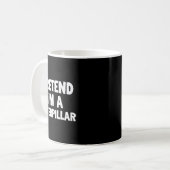 Pretend I'm A Funny Halloween Costume Humor  Kaffeetasse (Vorderseite Links)