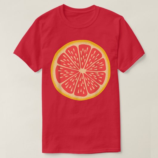PRETEND I'M A GRAPEFRUIT HALLOWEEN RUBY-ANZUG T-Shirt (Design vorne)