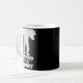 Pretend I'm A Mummy Funny Lazy Halloween Costume Kaffeetasse (Vorderseite Links)
