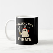 Pretend I'm A Rate Funny Halloween Ghost Costume M Kaffeetasse (Links)
