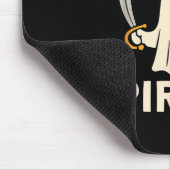 Pretend I'm A Rate Funny Halloween Ghost Costume M Mousepad (Ecke)