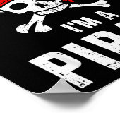 Pretend I'm A Rate Funny Lazy Easy Diy Halloween C Poster (Ecke)