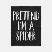 Pretend I'm A Sder Family Women Men Kids Halloween Fleecedecke (Vorderseite)