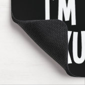 Pretend I'm A Skunk Funny Halloween Party Costume Mousepad (Ecke)