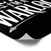 Pretend Im A Warlock Fantasy Magic Wizard Roleplay Poster (Ecke)