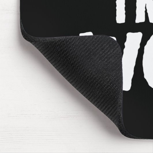 Pretend I'm A Wolf Funny Halloween Costume Humor Mousepad (Ecke)