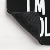 Pretend I'm A Wolf Funny Halloween Party Costume  Mousepad (Ecke)