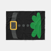 Pretend I'm An Elf Christmas Quick Costume Lazy Pa Fleecedecke (Vorderseite (Horizontal))