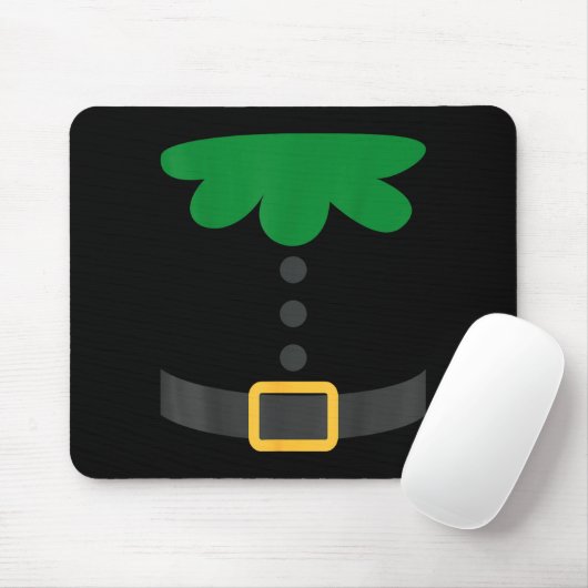 Pretend I'm An Elf Christmas Quick Costume Lazy Pa Mousepad (Mit Mouse)
