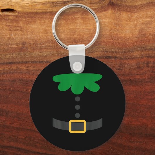 Pretend I'm An Elf Christmas Quick Costume Lazy Pa Schlüsselanhänger (Vorderseite)